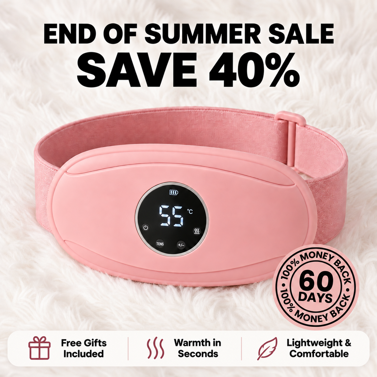 Kindr Wearable Cramp Relief — Save 40% Today